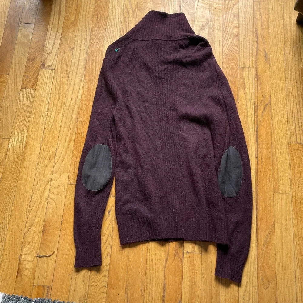 Armani Exchange Purple Turtleneck Sweater - Picture 9 of 9